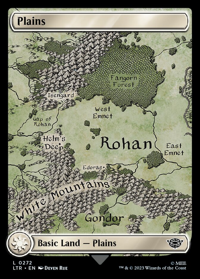 Plains 272/281 (Universes Beyond: The Lord of the Rings: Tales of Middle-earth)  - Full Art | Good Games Modbury