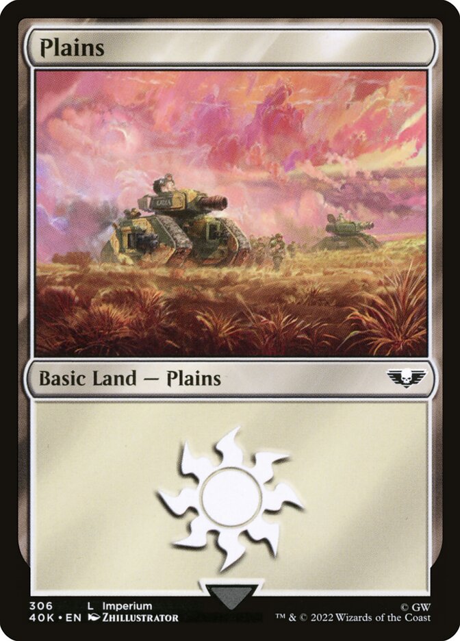 Plains 306/617 (Universes Beyond: Warhammer 40,000)  | Good Games Modbury