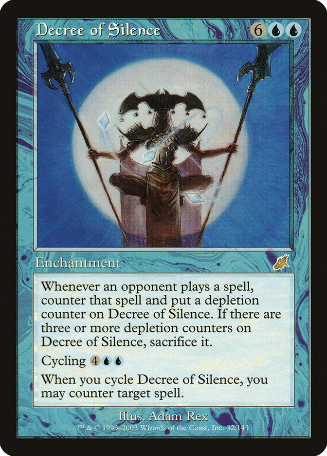 Decree of Silence 32/143 (Scourge)  - Foil | Good Games Modbury