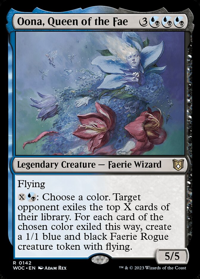 Oona, Queen of the Fae 142/173 (Commander: Wilds of Eldraine)  | Good Games Modbury
