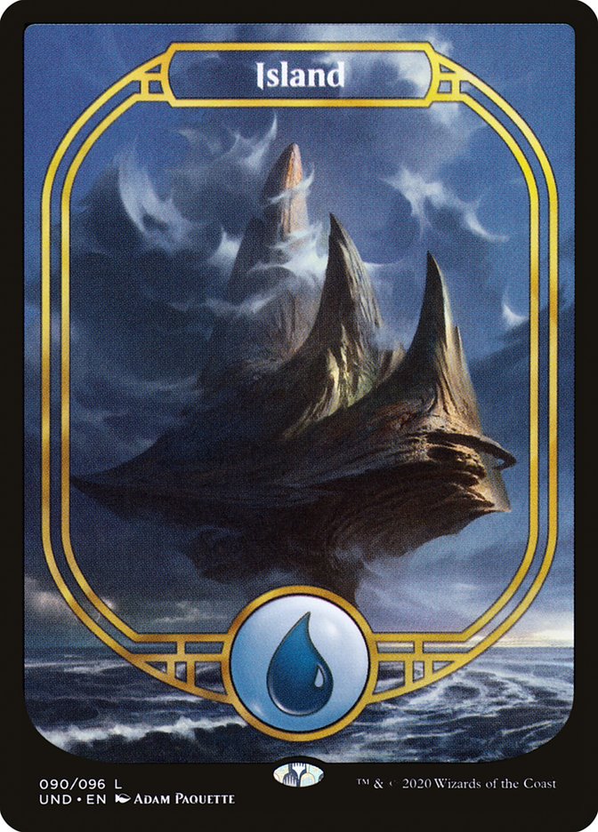 Island 90/96 (Unsanctioned)  - Full Art Foil | Good Games Modbury