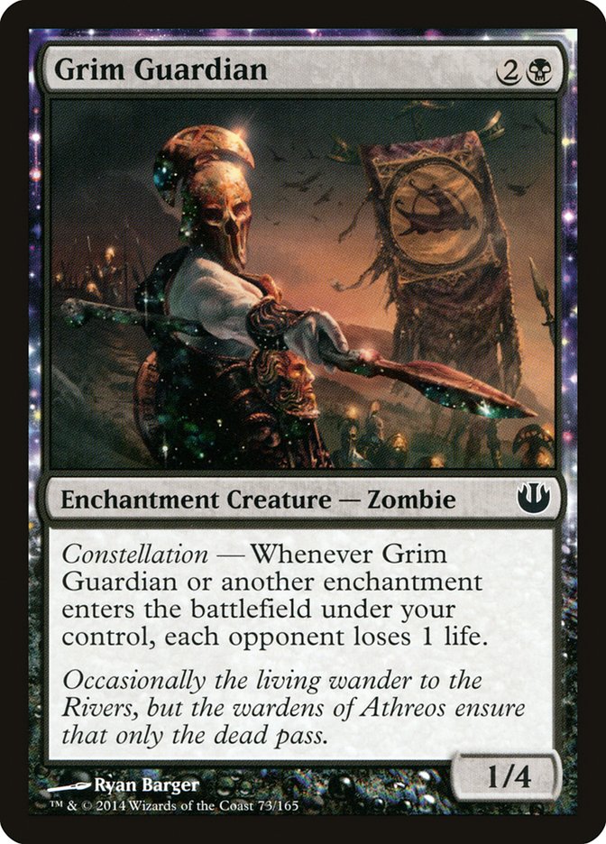 Grim Guardian 73/165 (Journey Into Nyx)  - Foil | Good Games Modbury