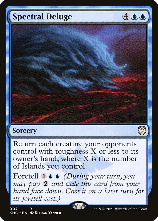 Spectral Deluge 7/1 (Commander: Kaldheim)  | Good Games Modbury