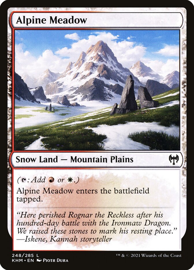 Alpine Meadow 248/285 (Kaldheim)  | Good Games Modbury