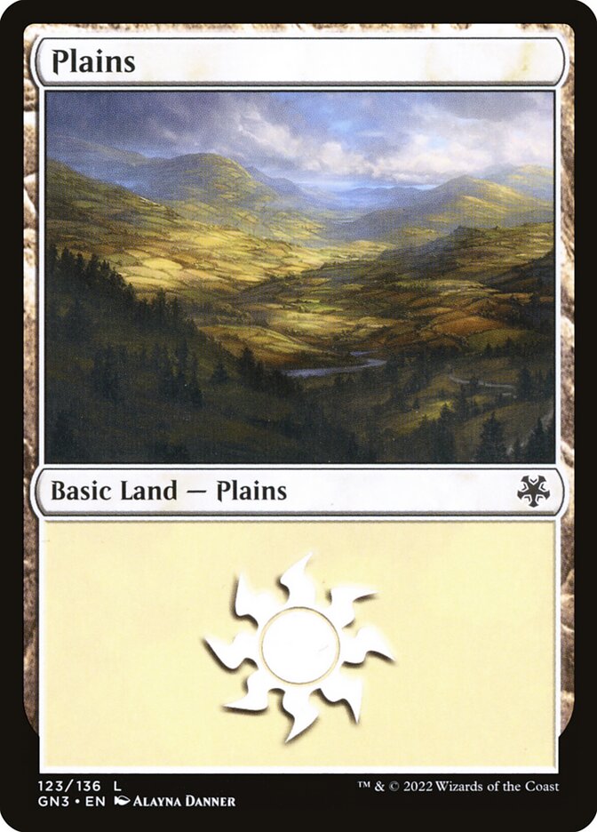 Plains 123/135 (Magic Game Night: Free-For-All)  | Good Games Modbury