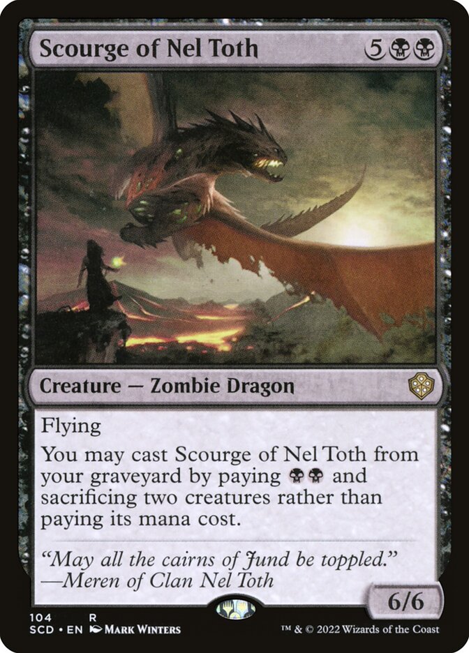 Scourge of Nel Toth 104 (Starter Commander Decks)  | Good Games Modbury