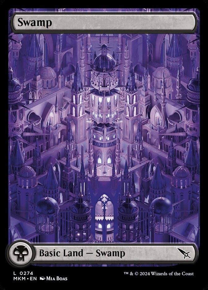 Swamp 274 (Murders at Karlov Manor)  - Full Art | Good Games Modbury