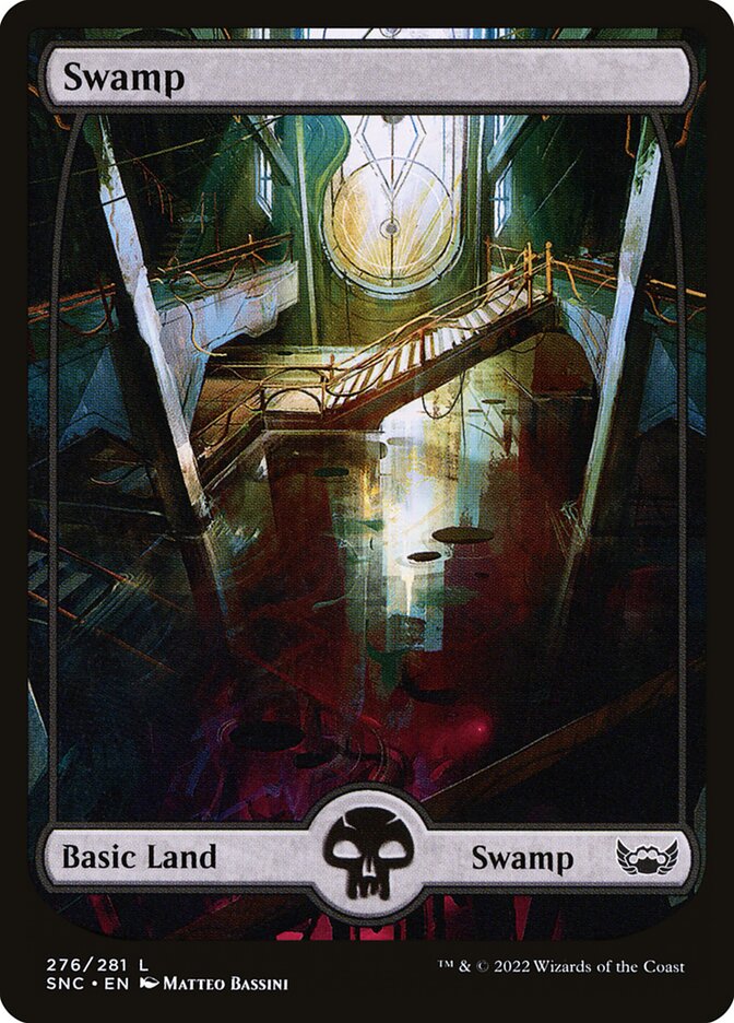 Swamp 276/281 (Streets of New Capenna)  - Foil | Good Games Modbury