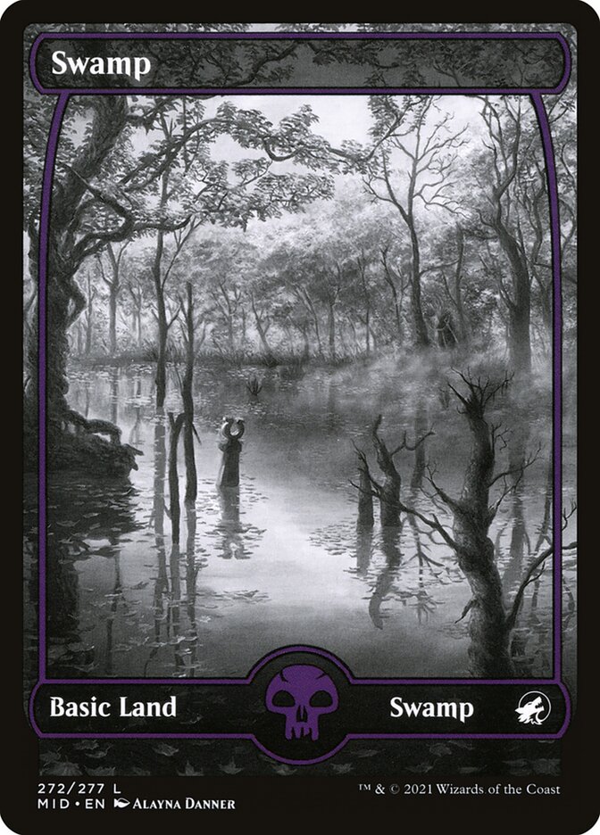 Swamp 272 (Innistrad: Midnight Hunt)  | Good Games Modbury