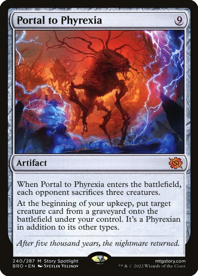 Portal to Phyrexia 240 (The Brothers' War)  | Good Games Modbury