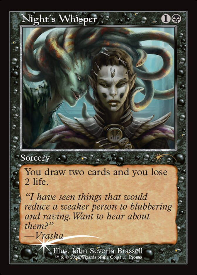 Night's Whisper 18/14 (Open House Promos)  - Retro Foil | Good Games Modbury