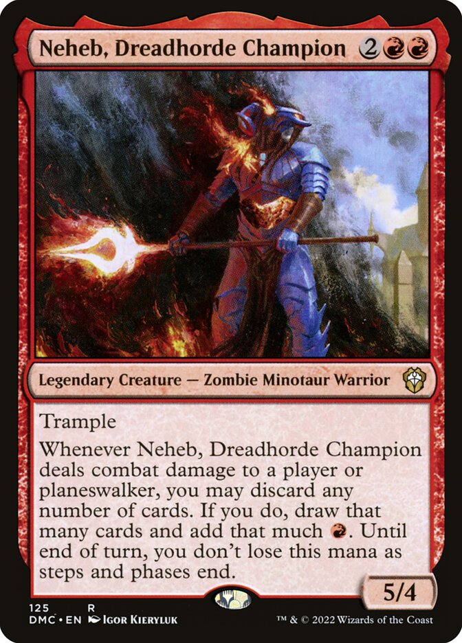 Neheb, Dreadhorde Champion 125/50 (Commander: Dominaria United)  | Good Games Modbury