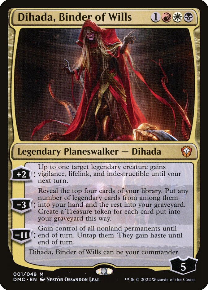 Dihada, Binder of Wills 1/50 (Commander: Dominaria United)  - Foil | Good Games Modbury