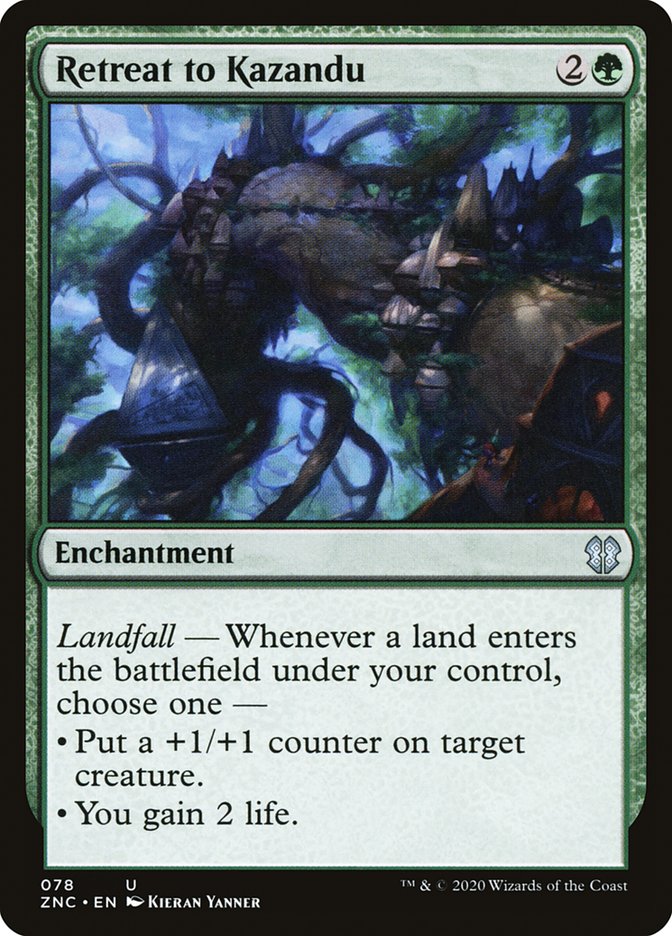 Retreat to Kazandu 78/142 (Commander: Zendikar Rising)  | Good Games Modbury