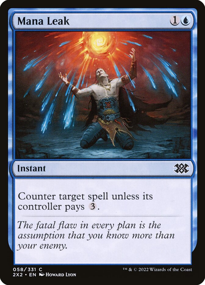 Mana Leak 58/331 (Double Masters 2022)  - Foil | Good Games Modbury