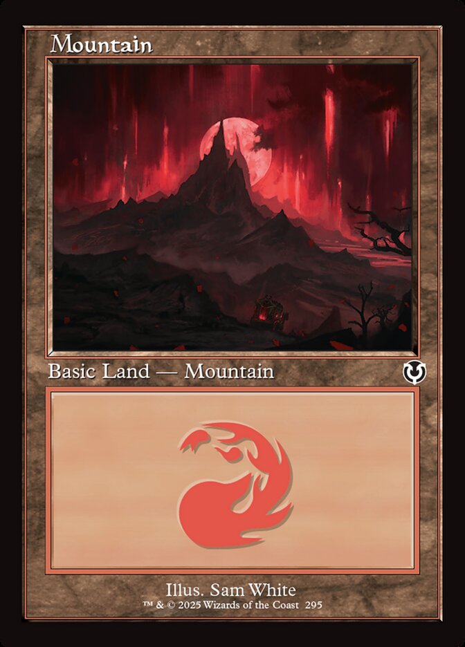 Mountain 295 (Innistrad Remastered)  - Retro | Good Games Modbury
