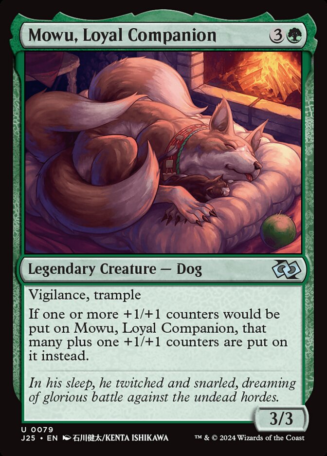 Mowu, Loyal Companion 79/779 (Foundations Jumpstart)  | Good Games Modbury
