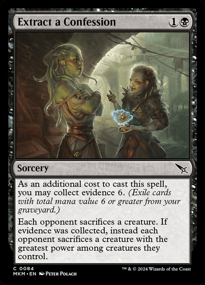 Extract a Confession 84/286 (Murders at Karlov Manor)  - Foil | Good Games Modbury