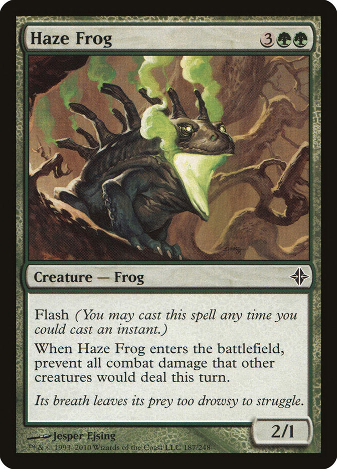 Haze Frog 187/248 (Rise of the Eldrazi)  - Foil | Good Games Modbury