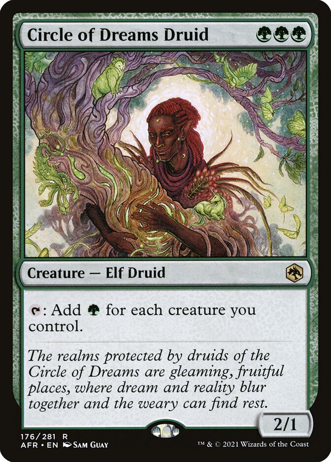 Circle of Dreams Druid 176/281 (Adventures in the Forgotten Realms)  | Good Games Modbury