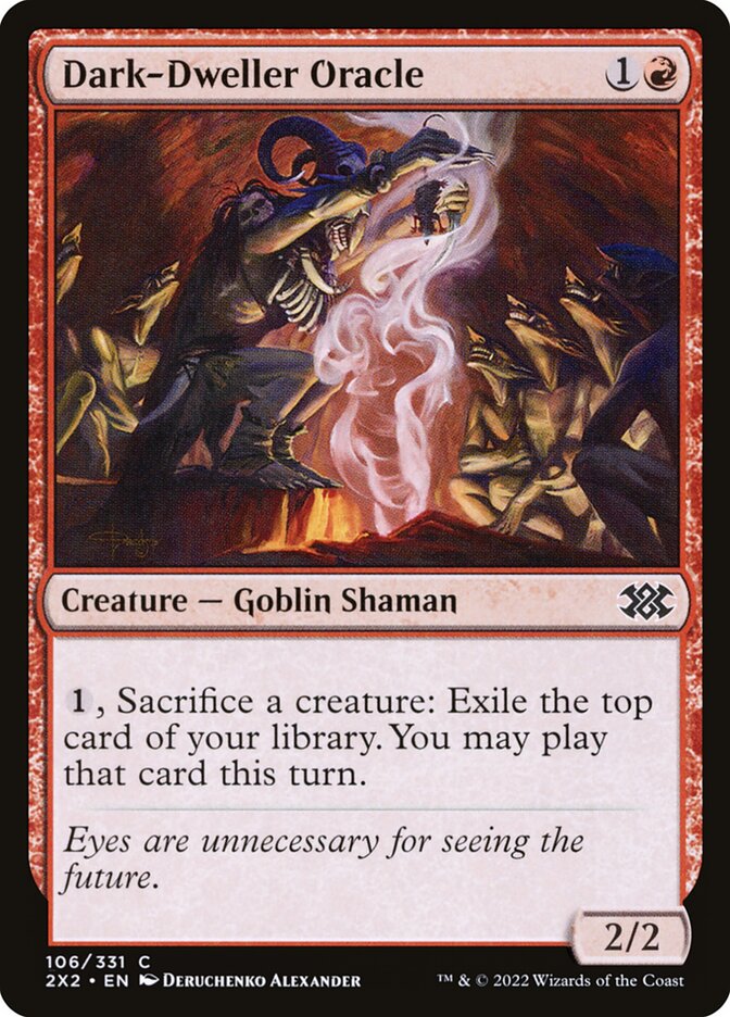 Dark-Dweller Oracle 106/331 (Double Masters 2022)  - Foil | Good Games Modbury