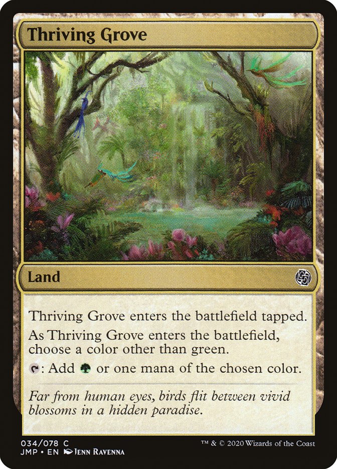 Thriving Grove 34/495 (Jumpstart)  | Good Games Modbury