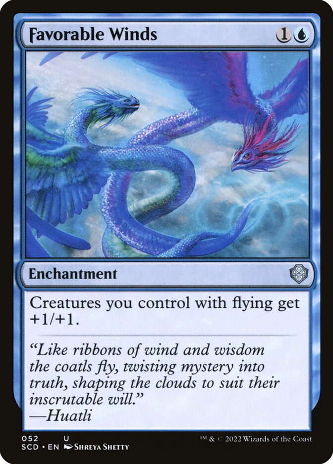 Favorable Winds 52/352 (Starter Commander Decks)  | Good Games Modbury