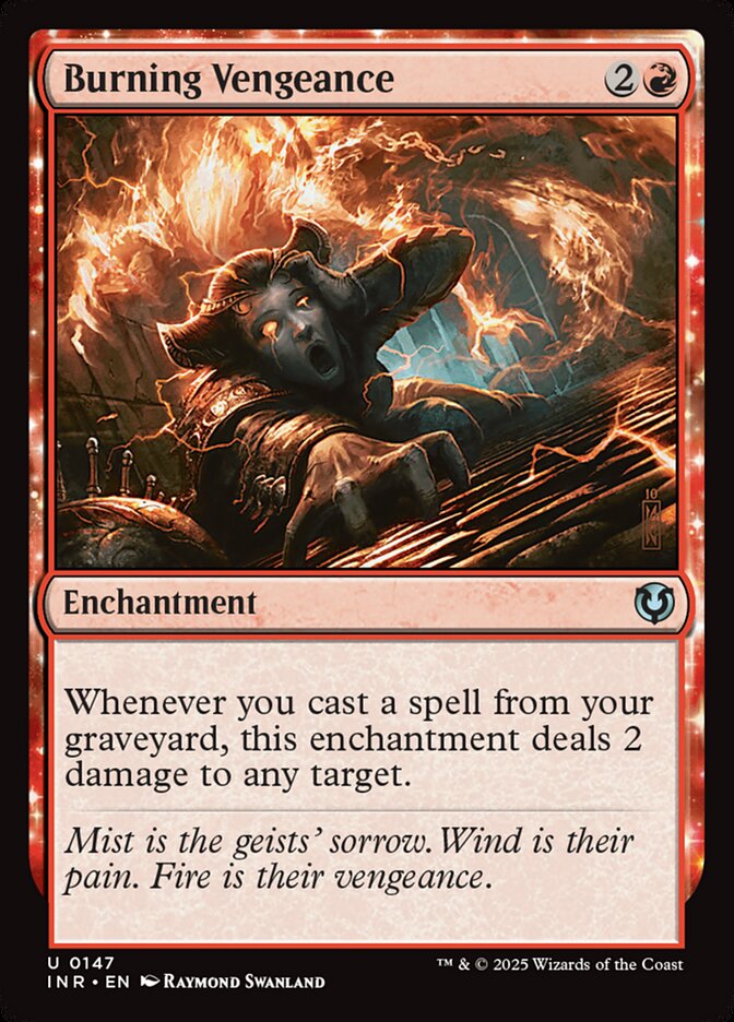 Burning Vengeance 147/287 (Innistrad Remastered)  - Foil | Good Games Modbury