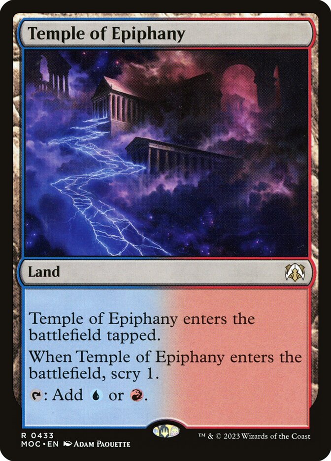 Temple of Epiphany 433/444 (Commander: March of the Machine)  | Good Games Modbury