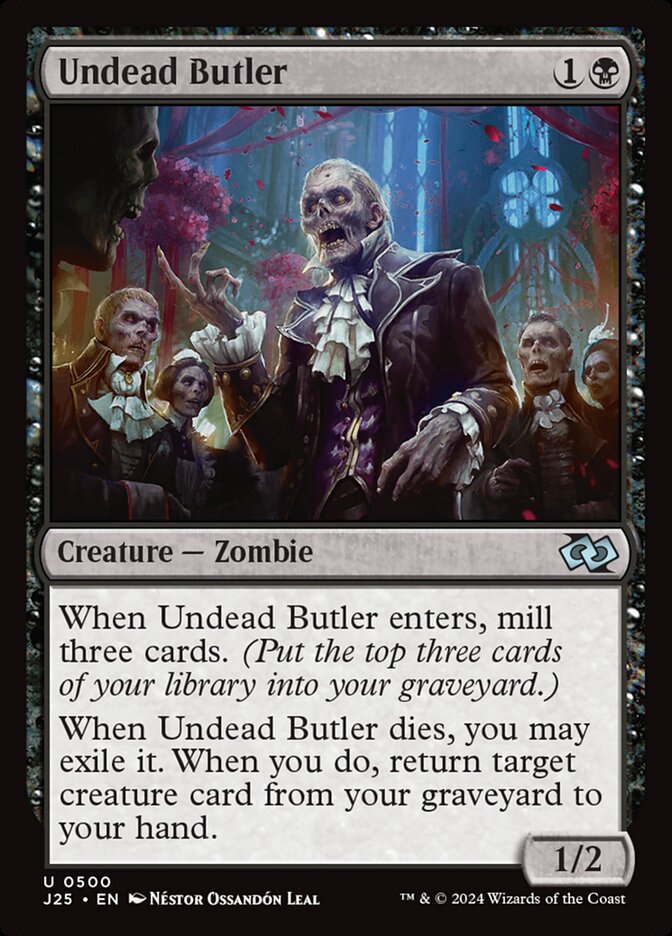 Undead Butler 500/779 (Foundations Jumpstart)  | Good Games Modbury