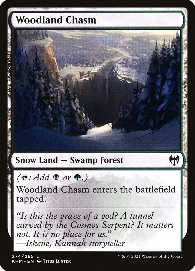 Woodland Chasm 274/285 (Kaldheim)  | Good Games Modbury