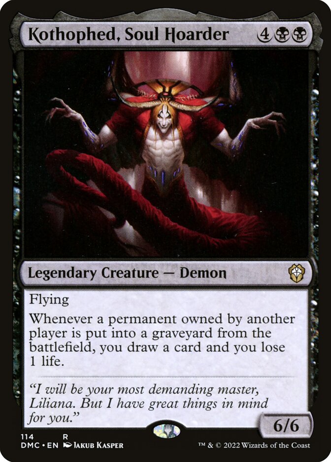 Kothophed, Soul Hoarder 114/50 (Commander: Dominaria United)  | Good Games Modbury