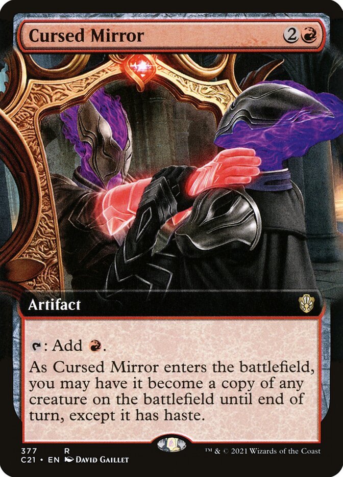 Cursed Mirror 377/81 (Commander 2021)  | Good Games Modbury