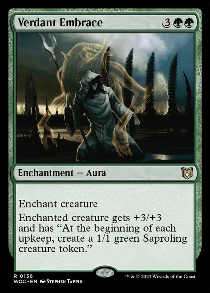 Verdant Embrace 136/173 (Commander: Wilds of Eldraine)  | Good Games Modbury