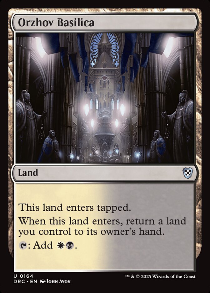 Orzhov Basilica 164/187 (Commander: Aetherdrift)  | Good Games Modbury
