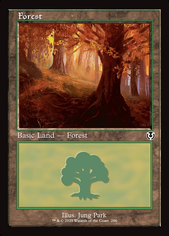 Forest 296 (Innistrad Remastered)  - Retro | Good Games Modbury