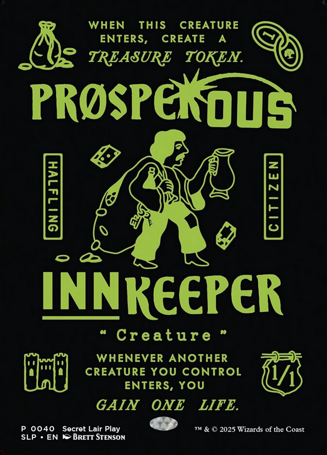 Prosperous Innkeeper 40 (Secret Lair Showdown)  - Borderless | Good Games Modbury