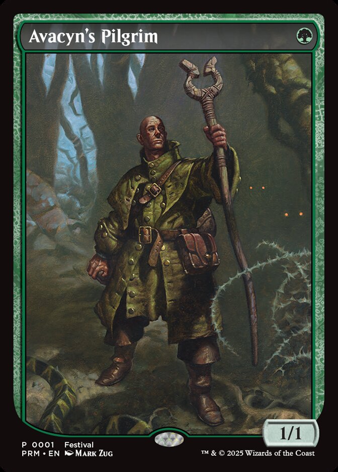 Avacyn's Pilgrim 1F/19 (MagicFest Cards)  - Textless | Good Games Modbury