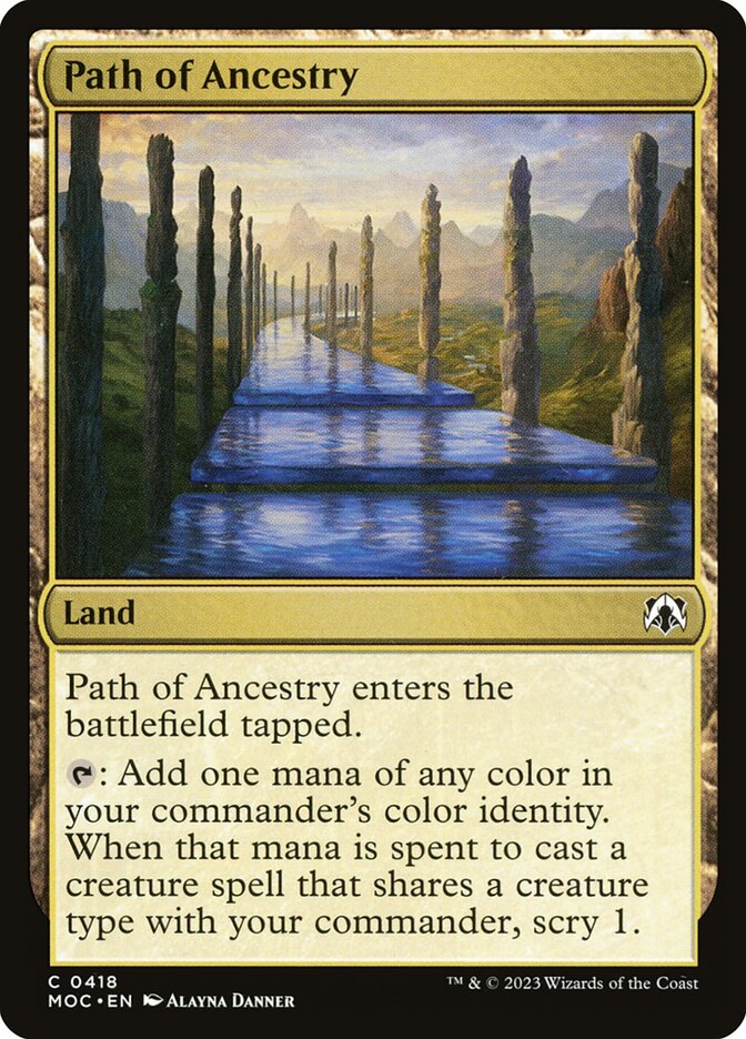 Path of Ancestry 418/444 (Commander: March of the Machine)  | Good Games Modbury