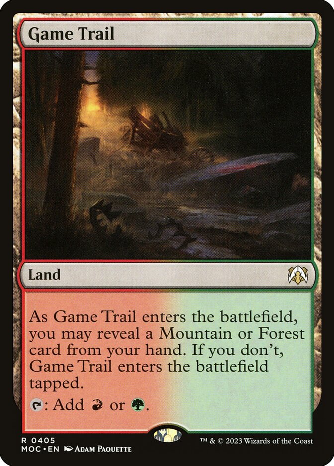 Game Trail 405/444 (Commander: March of the Machine)  | Good Games Modbury