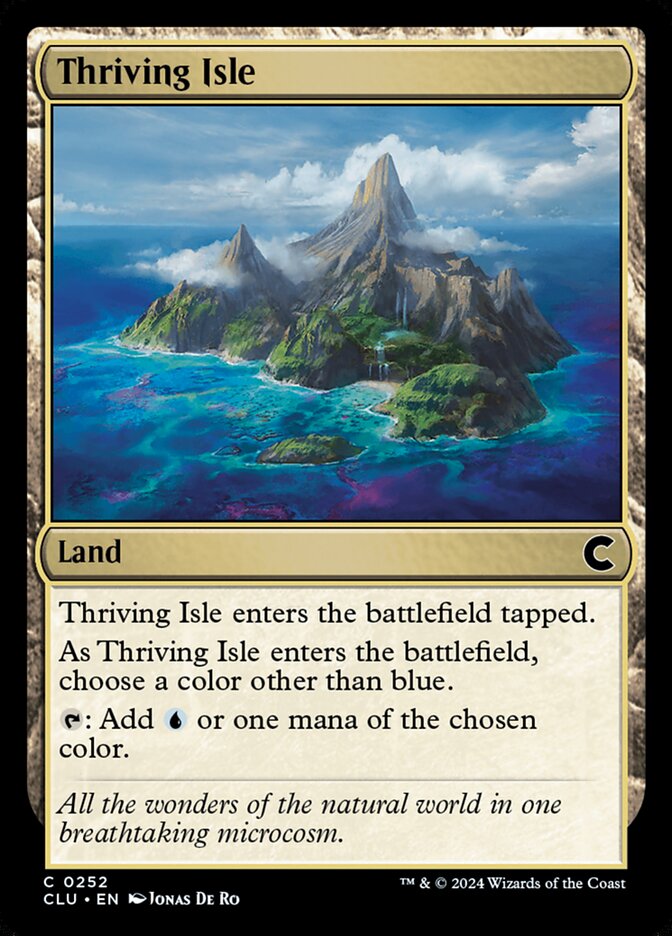 Thriving Isle 252/284 (Ravnica: Clue Edition)  | Good Games Modbury