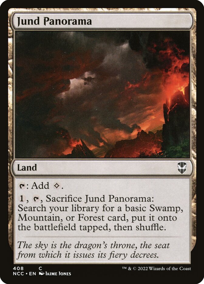 Jund Panorama 408 (Commander: Streets of New Capenna)  | Good Games Modbury