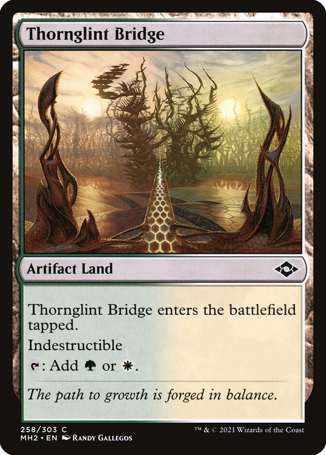 Thornglint Bridge 258/303 (Modern Horizons 2)  - Foil | Good Games Modbury