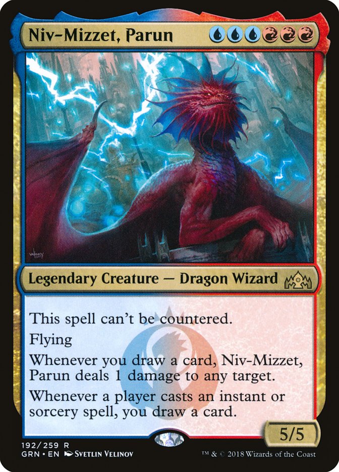 Niv Mizzet Parun 192 (Guilds of Ravnica)  - Foil | Good Games Modbury
