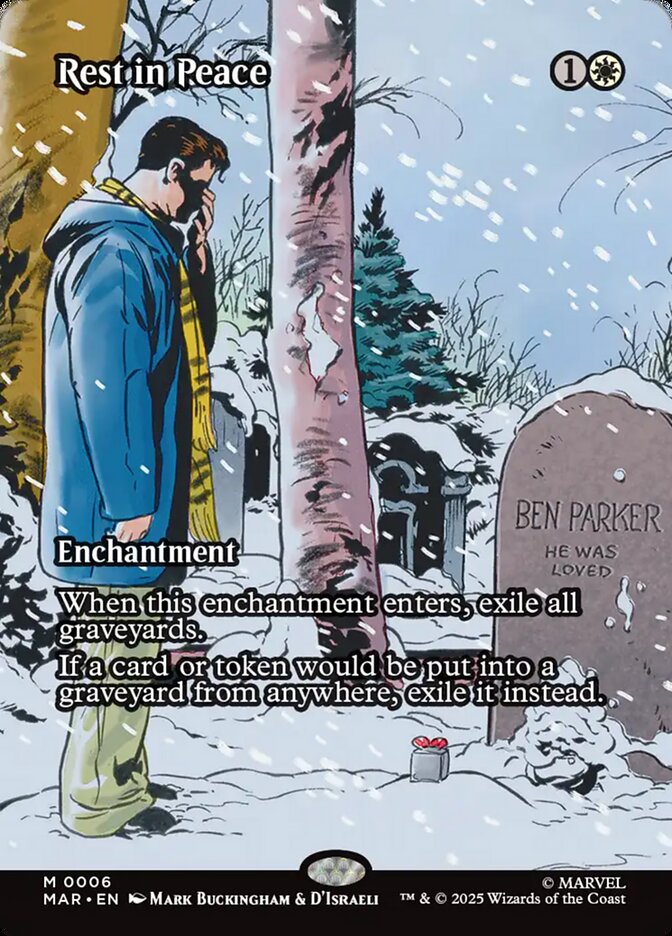 Rest in Peace 6 (Marvel Universe Eternal-Legal)  - Borderless Foil | Good Games Modbury
