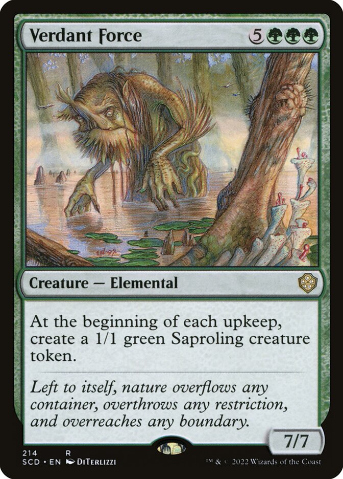 Verdant Force 214/352 (Starter Commander Decks)  | Good Games Modbury