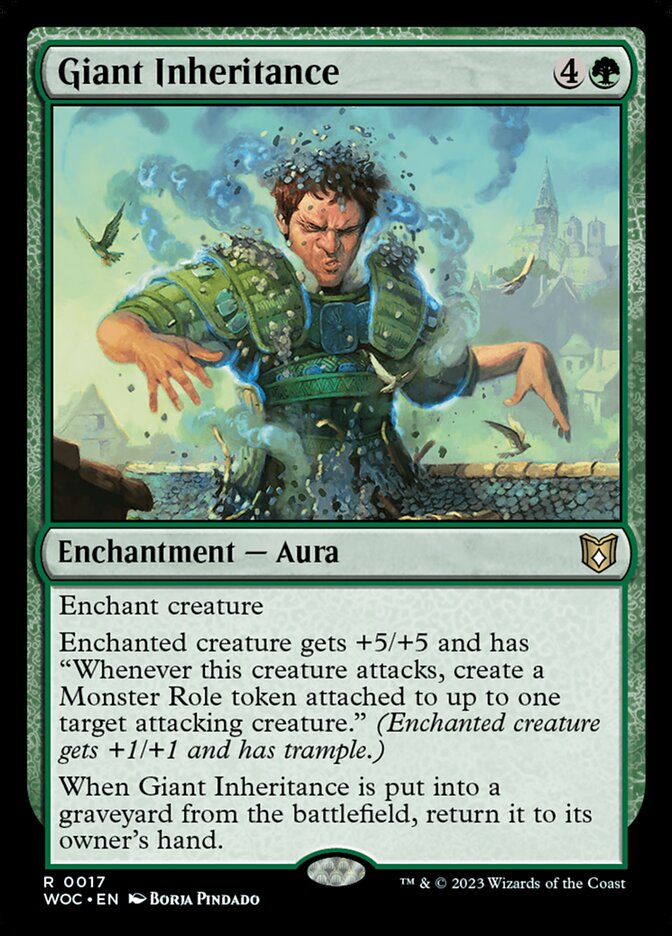 Giant Inheritance 17/173 (Commander: Wilds of Eldraine)  | Good Games Modbury
