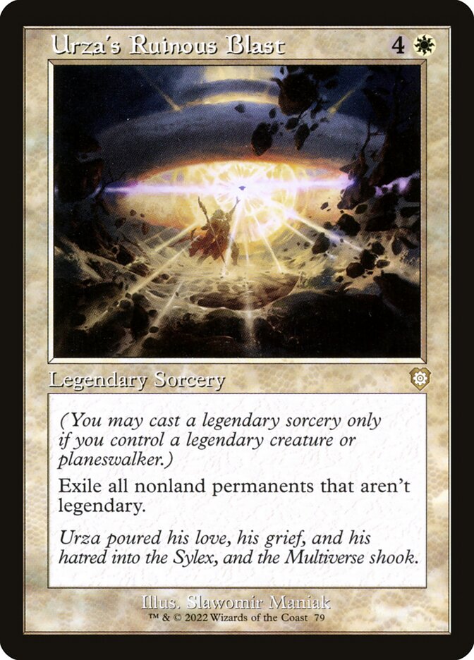Urza's Ruinous Blast 79/40 (Commander: The Brothers' War)  | Good Games Modbury