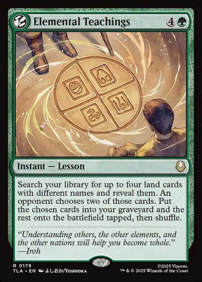 Elemental Teachings 178 (Avatar: The Last Airbender)  - Foil | Good Games Modbury
