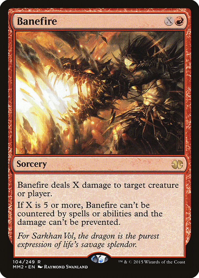 Banefire 104/249 (Modern Masters 2015)  | Good Games Modbury